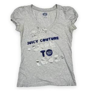 Juicy Couture Love to Love Y2K Puff Shirt